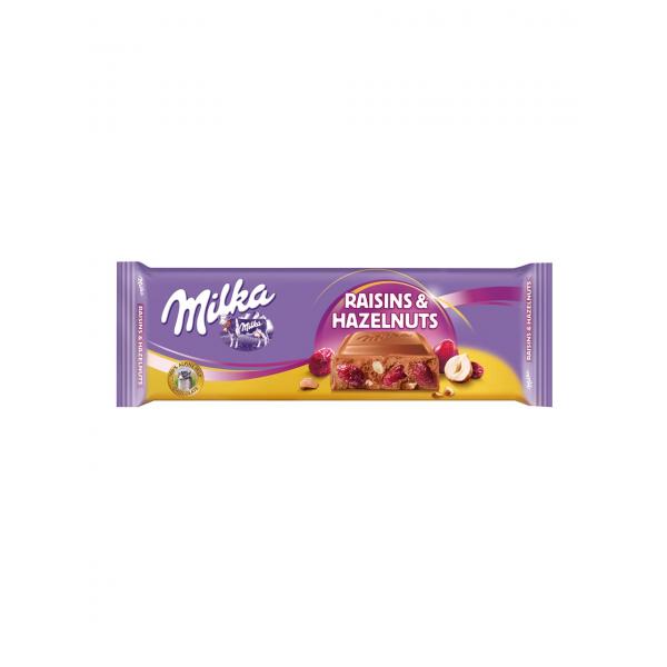 Milka Raisin & Nut 270g