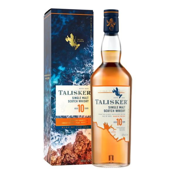 Talisker 10YO Single Malt Scotch Whisky 45.8% 1L GP Talisker 10YO Single Malt Scotch Whisky 45.8% 1L GP