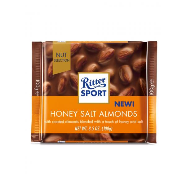 Ritter Honey Salt Almond 100g