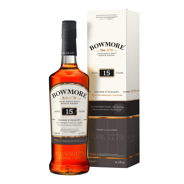 Bowmore 15y 43% 1L GP