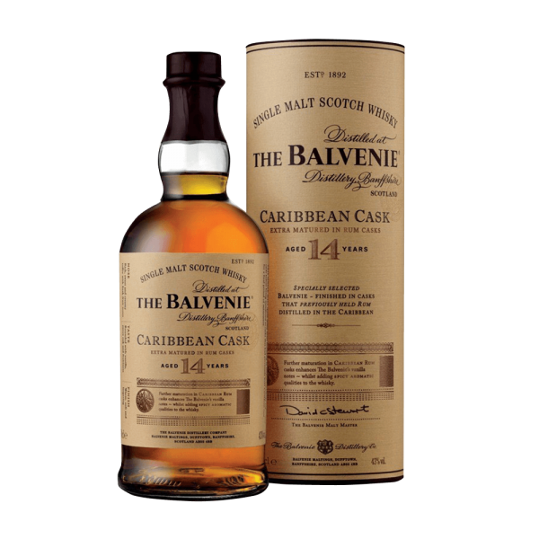 Balvenie Caribbean Cask 14YO 43% 0.7L