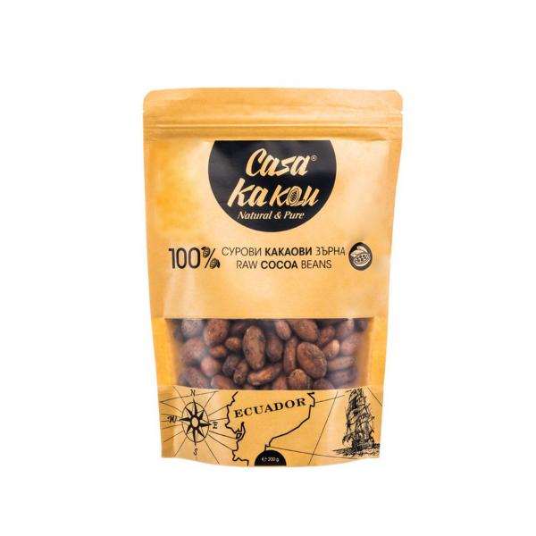 Casa Kakau Cocoa Beans 100% 200g