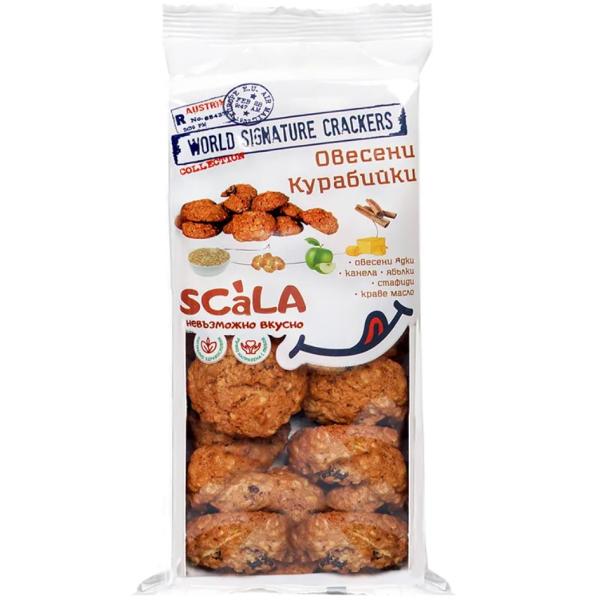 Scala Oatmeal Cookies whit Apples and Raisins 100g