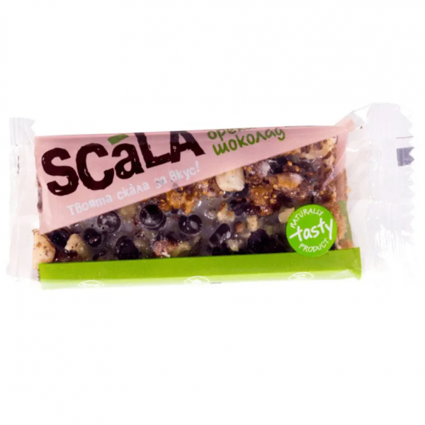 Scala Bar Figs Waluts Chocolate 55g