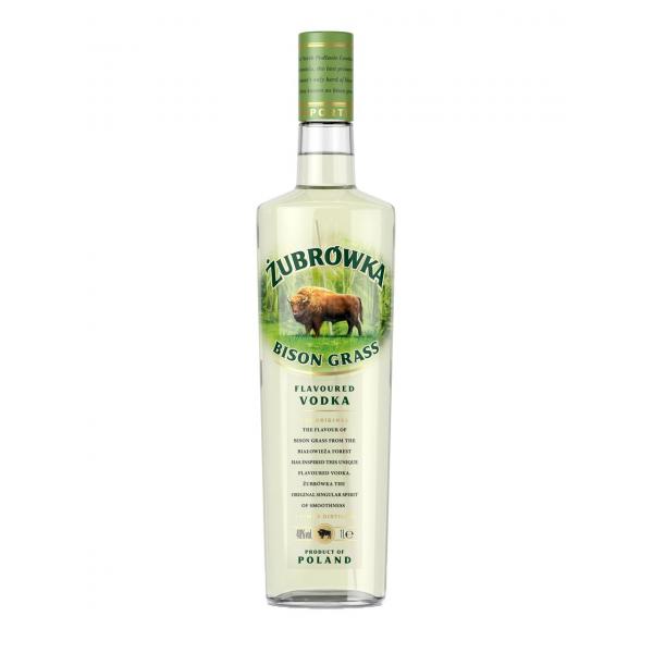 Zubrowka Vodka Bison Grass 40% 1L