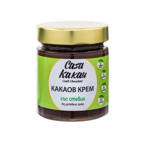 Casa Kakau Cacao Cream with Stevia 200g