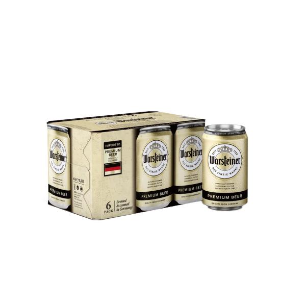 Warsteiner beer Premium 0.33L Can Warsteiner beer Premium 0.33L Can