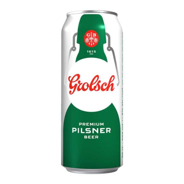 Grolsch Premium lager beer 0.5L CAN