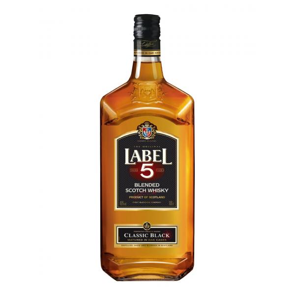 Label 5 Scotch Whisky 40% 1L