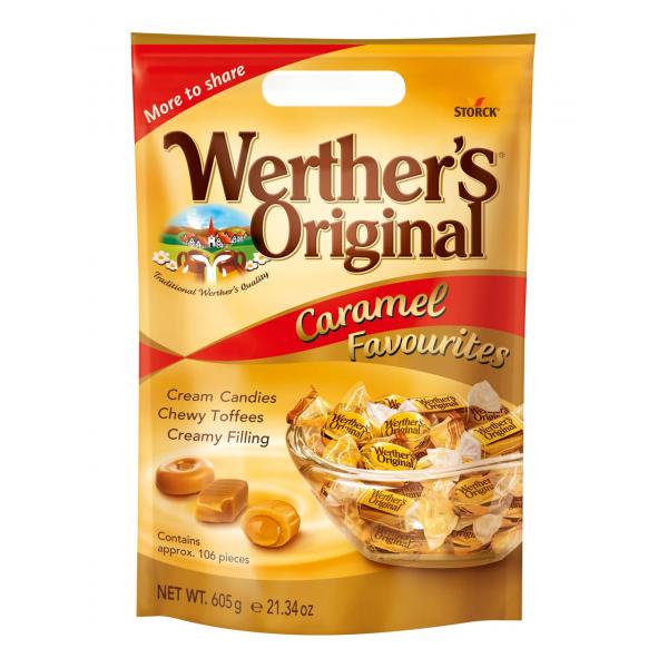 Werthers Favourites Pouch 605g