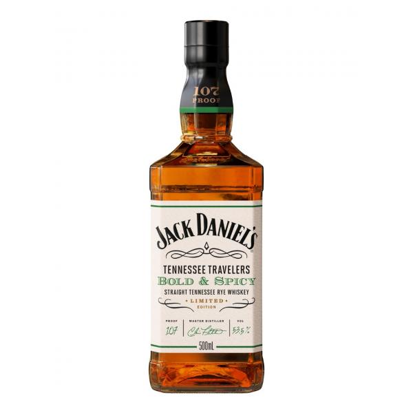 Jack Daniel s Bold&Spicy, Str.Tenn.Rye Whiskey 53.5% 0.5L