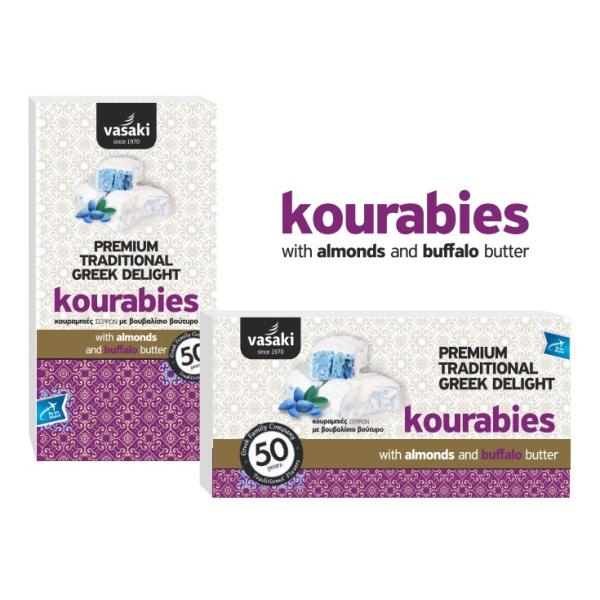 VASAKI Kourabies Almonds and Buffalo 250g