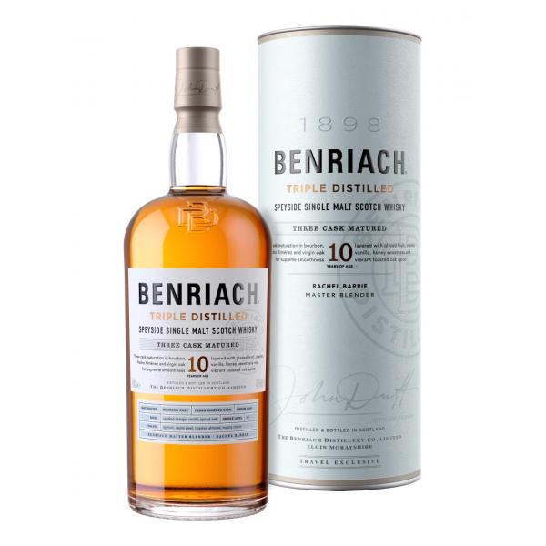 BenRiach Triple Distilled 10YO 43% 1L Tube