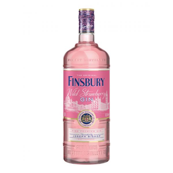 Finsbury Wild Strawberry Gin 37.5% 1L