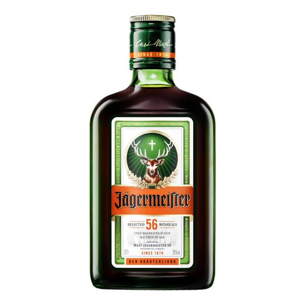 Jagermeister herb liqueur 35 % 0.2l