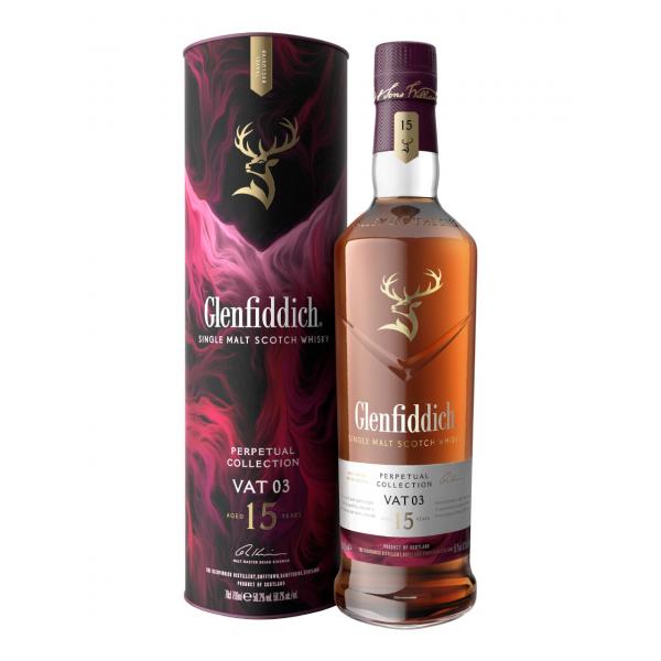 Glenfiddich Perpetual Collection Vat 3 15y 50.2% 0.7L, Tube