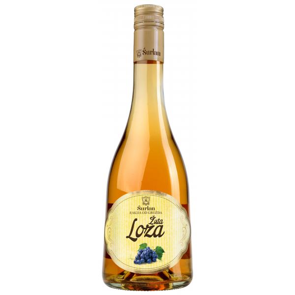 Surlan Zolta rakia 40% 0.7L