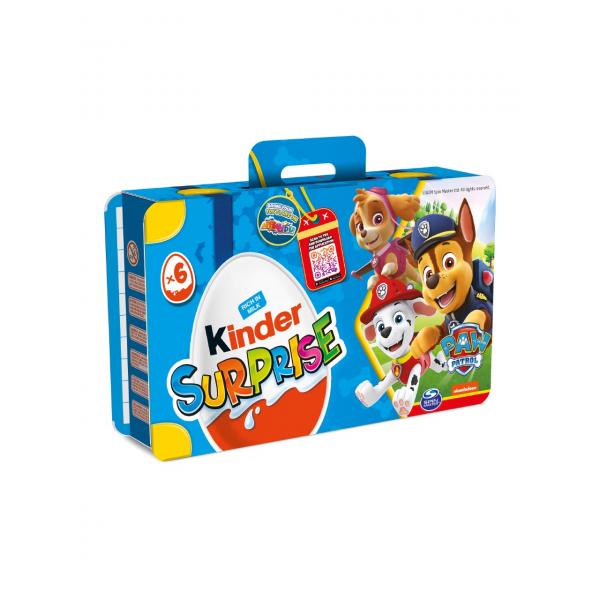 Kinder Surprise Smurfs in case with toys 120g.