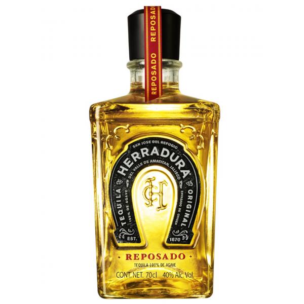 Herradura Reposado 40% 0.7L gift pack