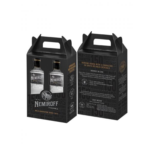 Nemiroff De Luxe Vodka Twinpack 40% 2x1L