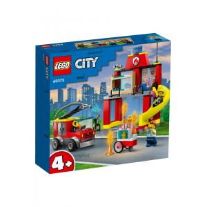 Lego 60375 City Fire Station and Fi
