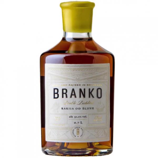 Branko Plum Premium rakia 50% 0.7 L.