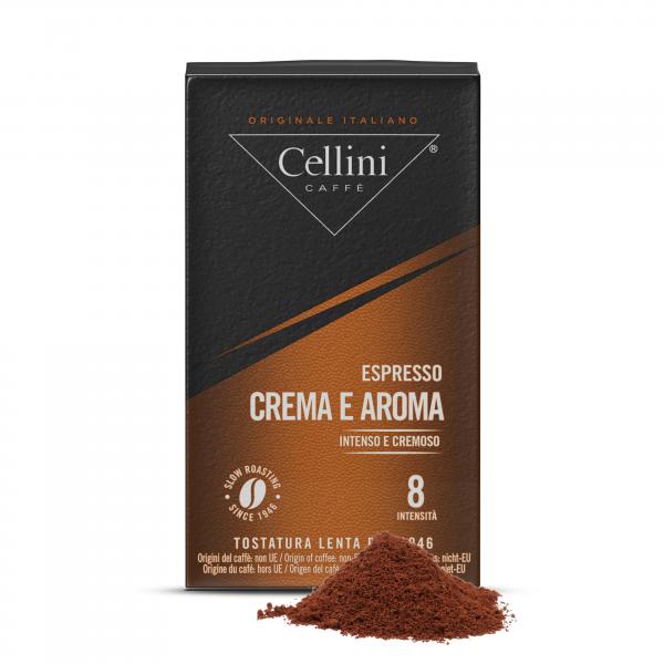 Cellini caffe Espresso Crema E Aroma - 0.25 kg - 80Arab/20Rob