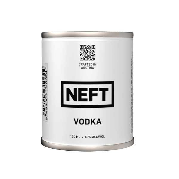 Neft Vodka Tin 40% 0.1 L