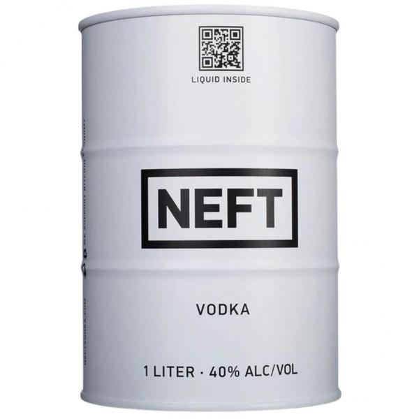 Neft Vodka Tin 40% 1.0 L