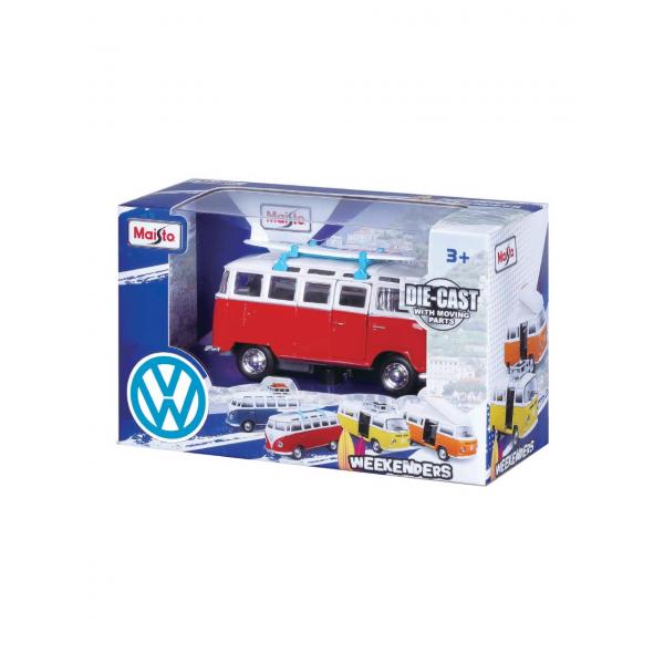 Maisto 521237 VW Weekenders T1+T2 12cm