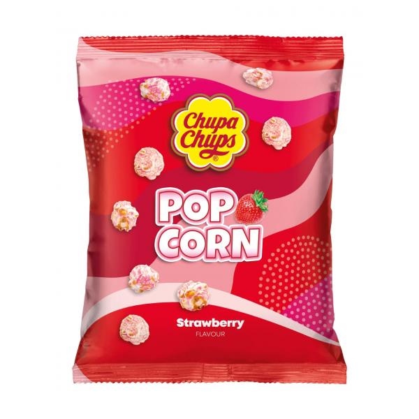 Chupa Chups strawberry flavored popcorn 135 gr