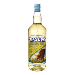 Grasovka Vodka Bison Grass 38% 1L