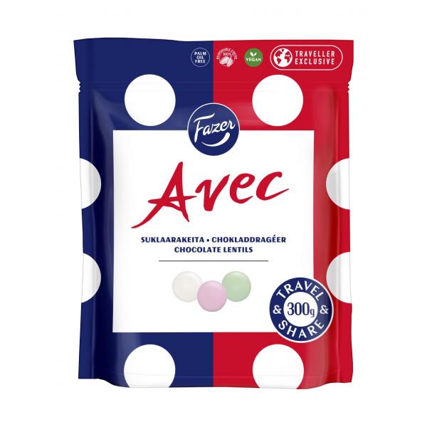 Fazer Avec French vegan chocolate lentils 300g