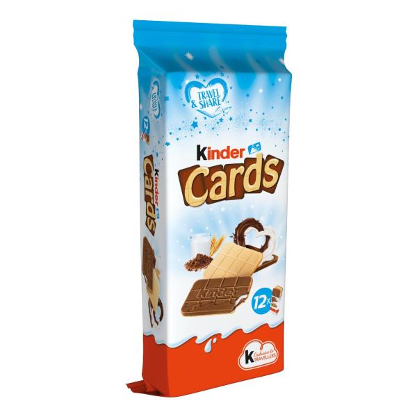 Kinder Cards Pack 12 pcs 307g