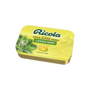 Ricola Lemon Mint Sugarfree Tin 75g