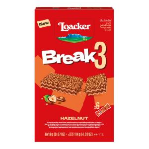 Loacker Break3 Wafer Snack 114g