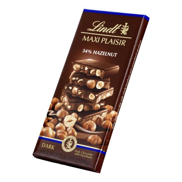Lindt Maxi Plaisir Dark Hazelnut 150g