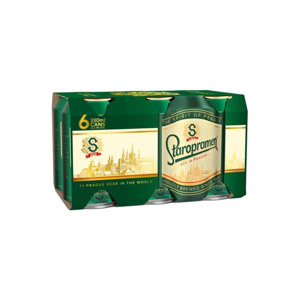 Staropramen 0.33L Can Staropramen 0.33L Can
